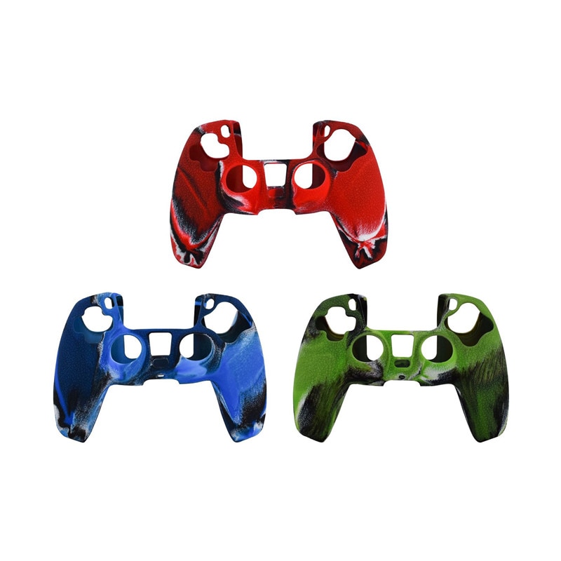 Soft Silicone Gel Rubber Cover Case For Playstation 5 PS5 Controller Protection Skin Anti-slip For Sony PS 5 Gamepad case Soft Silicone Gel Rubber Cover Case For Playstation 5 PS5 Controller Protection Skin Anti-slip For Sony PS 5 Gamepad case